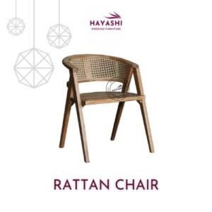 wedding rattan chair