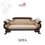 hayashi wooden sofa
