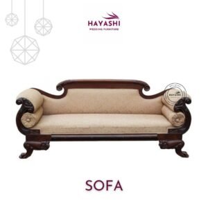 hayashi wooden sofa