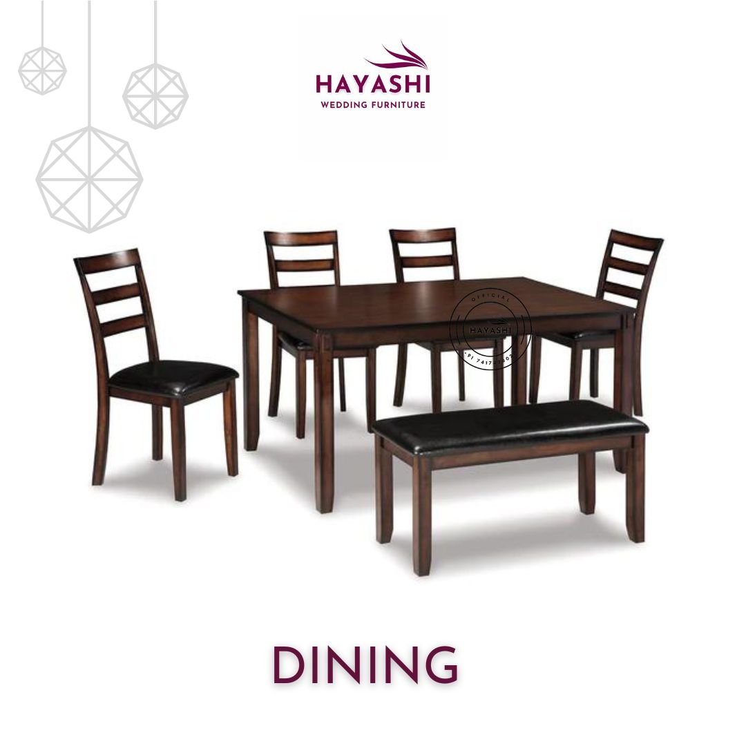 New 6 Seater Stunning Dining Set For Wedding and Events