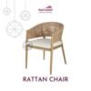 rattan and cane chair
