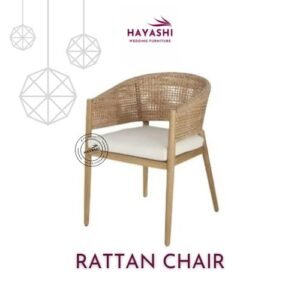 rattan and cane chair