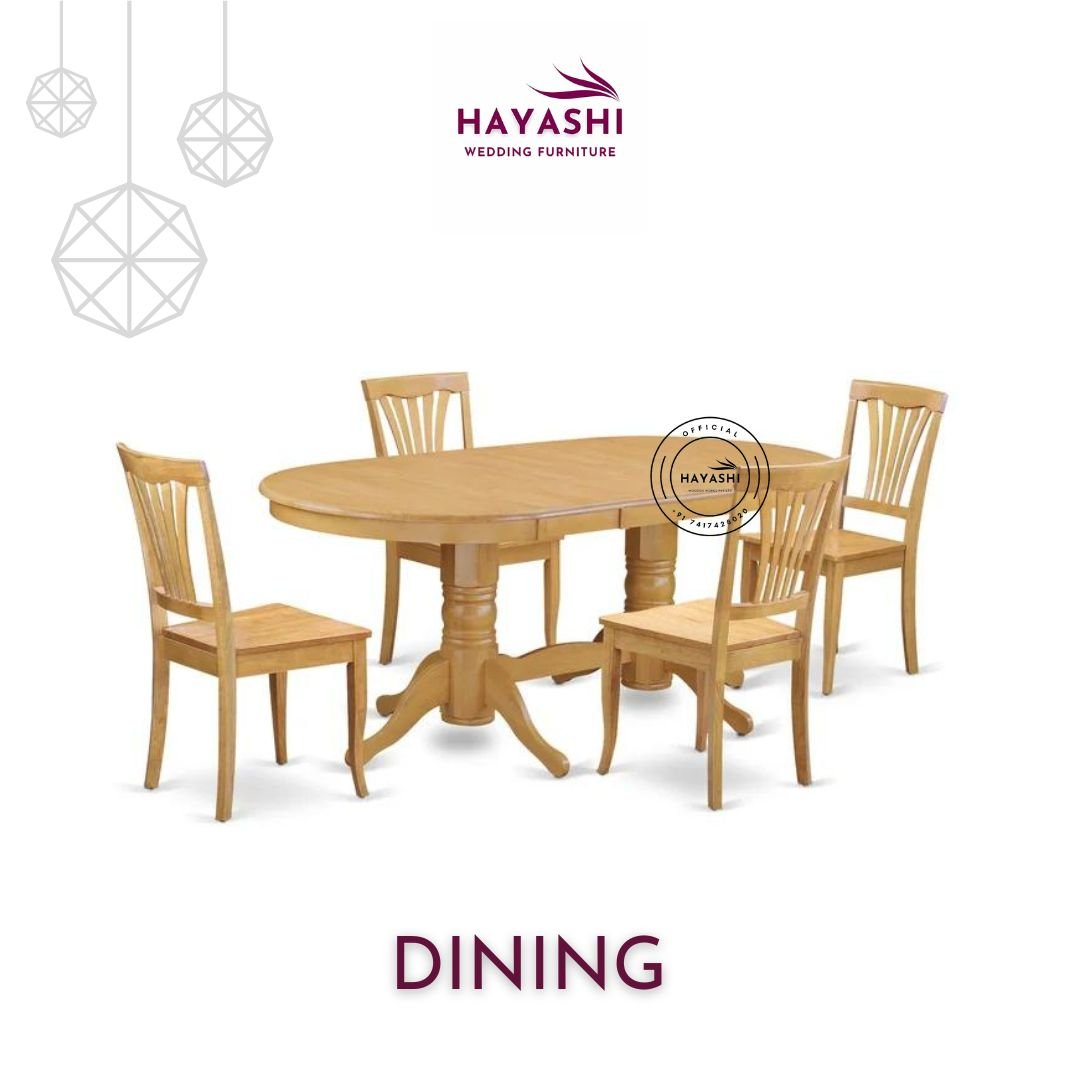 New 4 Seater Stunning Dining Set For Wedding and Events