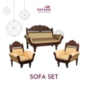 carved sofa set