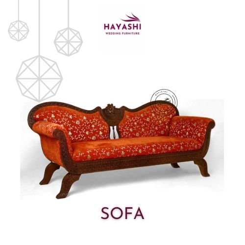 wooden maharaja sofa 