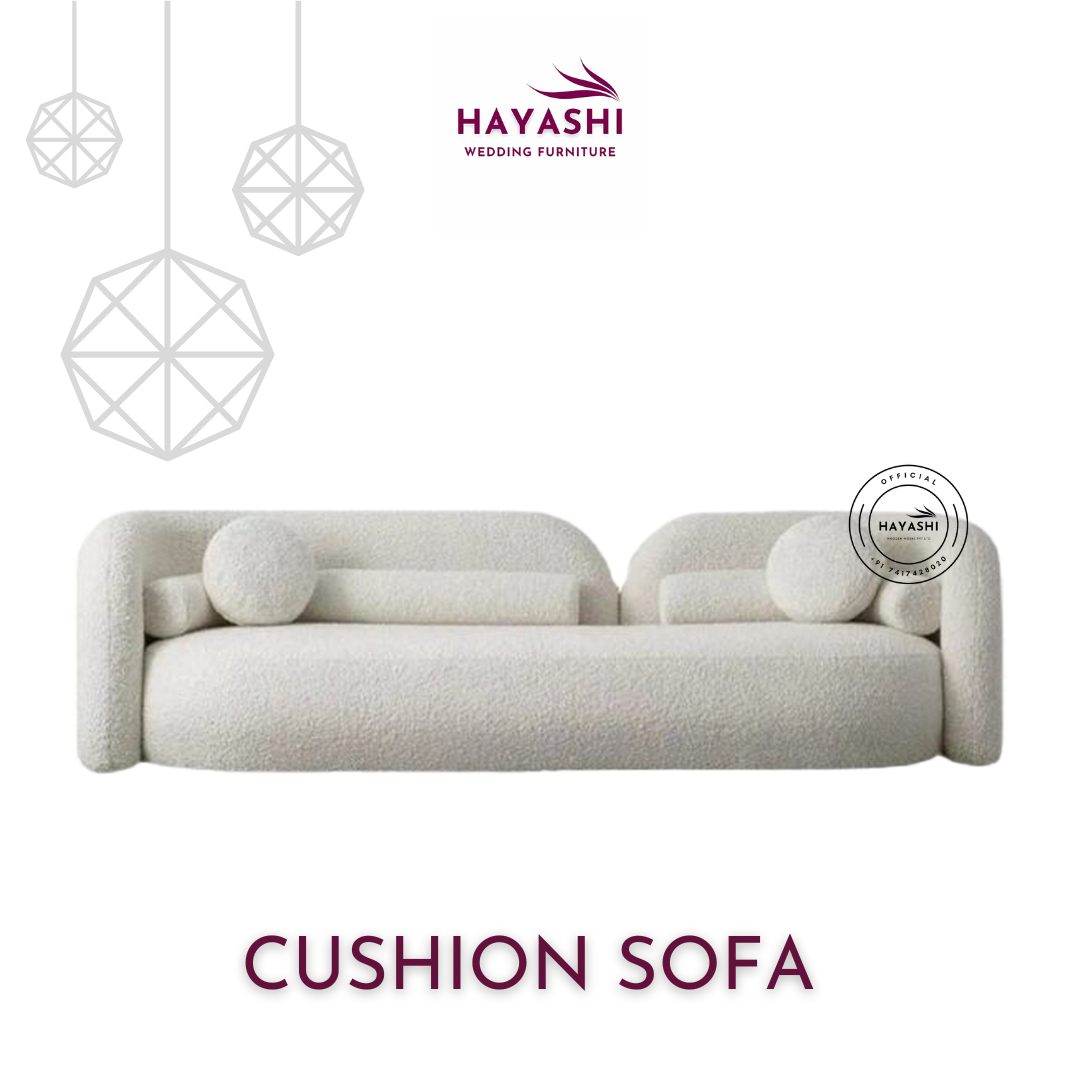 New Stunning Cushion Sofa For Wedding