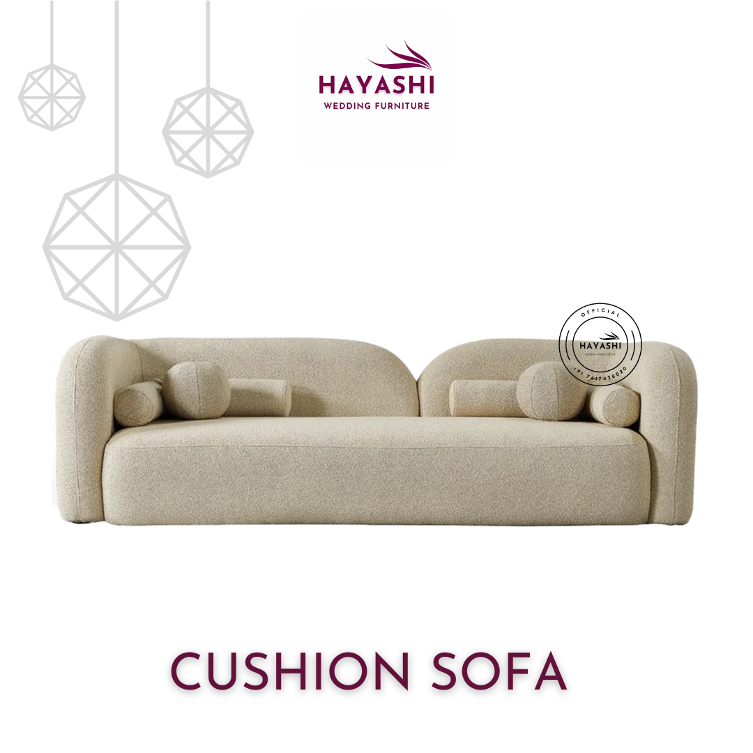 New Stunning Cushion Sofa For Wedding