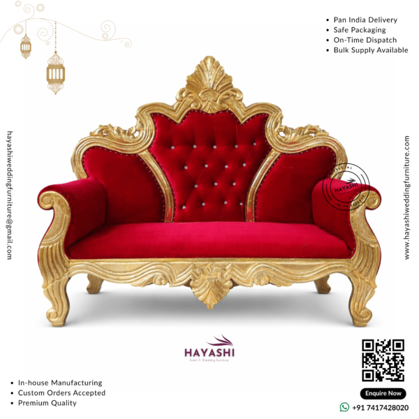 Maharaja Maharani Wedding & Event Sofa