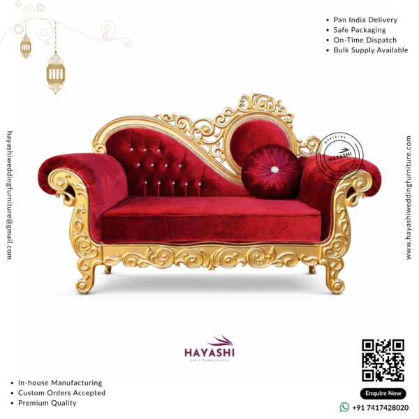 Royal Maharaja Wedding & Event Sofa