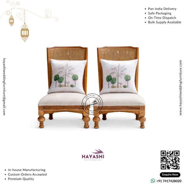 Mandap & Vidhi Chair Set For Wedding & Event