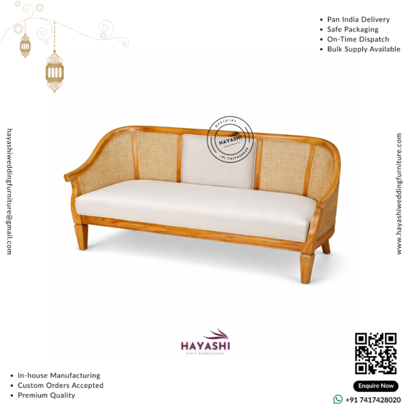 Rattan Sofa For Wedding & Event