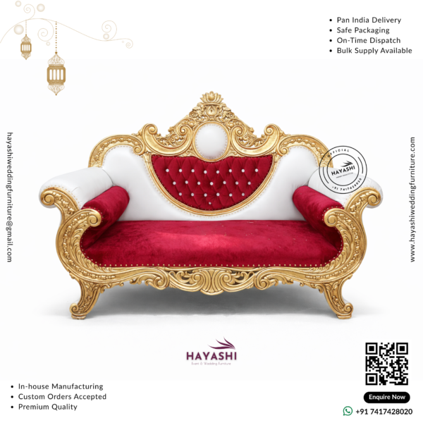 Royal Maharaja Wedding & Event Sofa