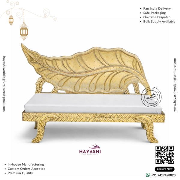 Golden Leaf Wedding & Event Sofa