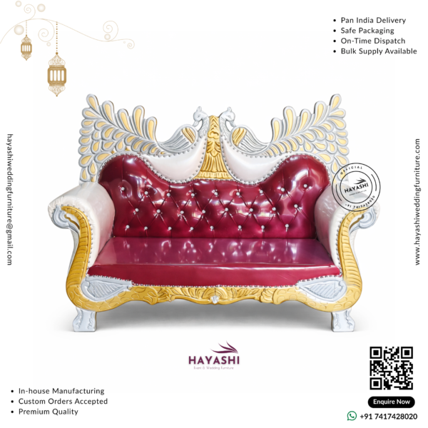 Royal Maharaja Wedding & Event Sofa