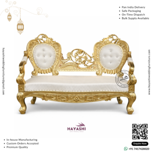 Golden Victoria Wedding & Event Sofa