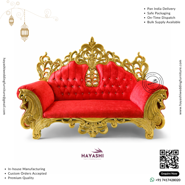 Royal Maharaja Wedding & Event Sofa