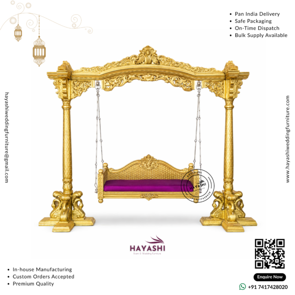 Wooden Swing For Wedding & Event