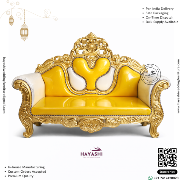 Royal Maharaja Wedding & Event Sofa