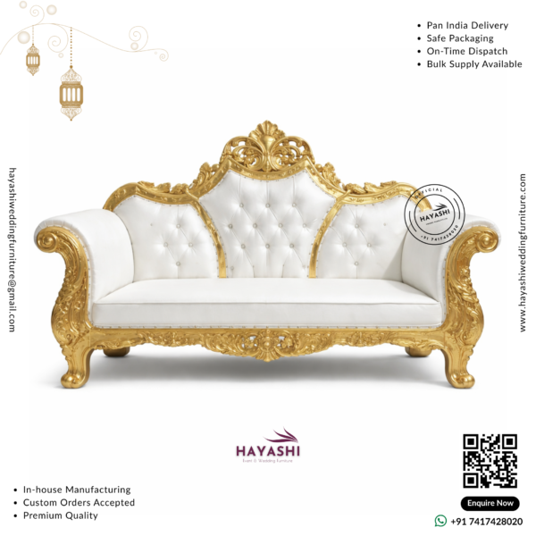 Royal Maharaja Wedding & Event Sofa