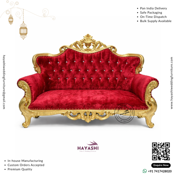 Royal Maharaja Wedding & Event Sofa