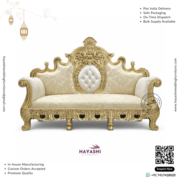 Royal Maharaja Wedding & Event Sofa