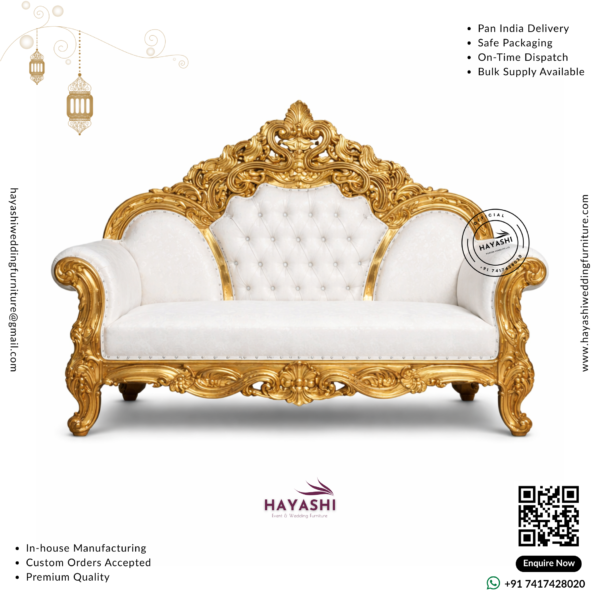 Royal Maharaja Wedding & Event Sofa