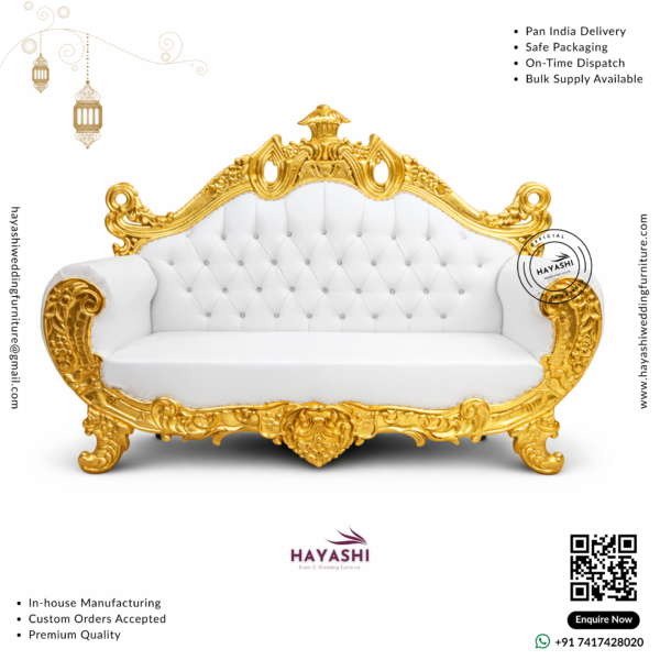 Royal Maharaja Wedding & Event Sofa