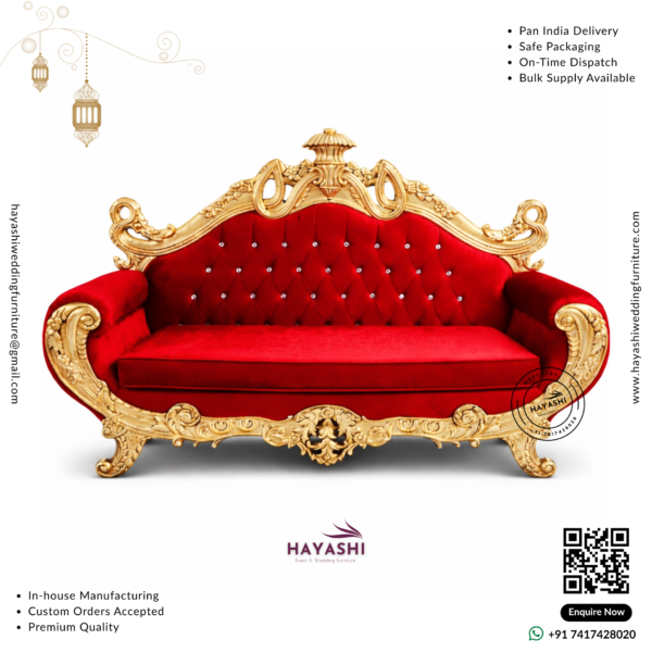 Royal Maharaja Wedding & Event Sofa