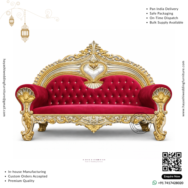 Royal Maharaja Wedding & Event Sofa