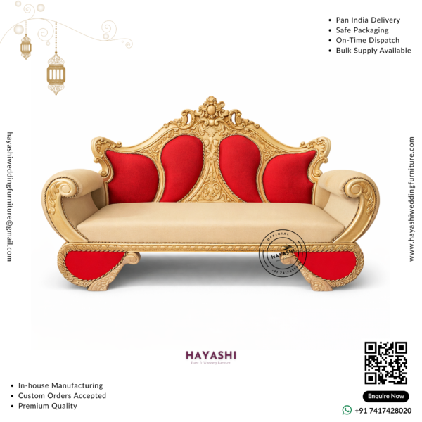 Royal Maharaja Wedding & Event Sofa