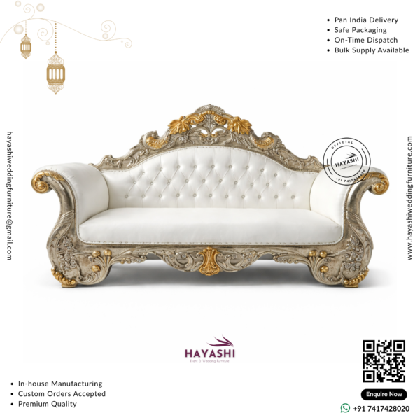 Royal Maharaja Wedding & Event Sofa