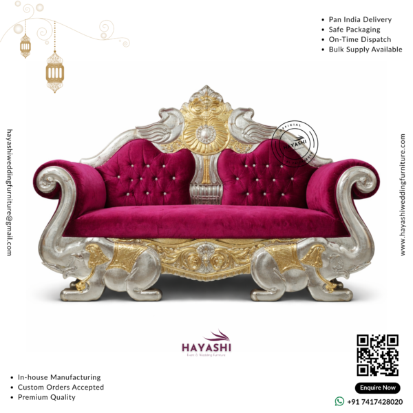 Royal Maharaja Wedding & Event Sofa