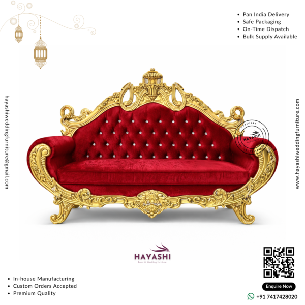 Royal Maharaja Wedding & Event Sofa