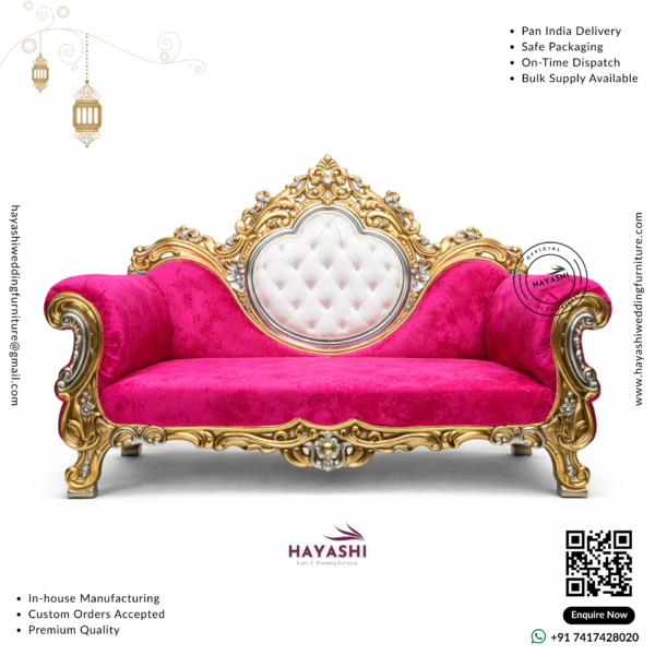 Royal Maharaja Wedding & Event Sofa