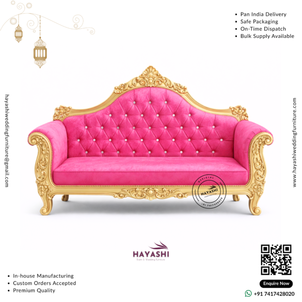 Royal Maharaja Wedding & Event Sofa