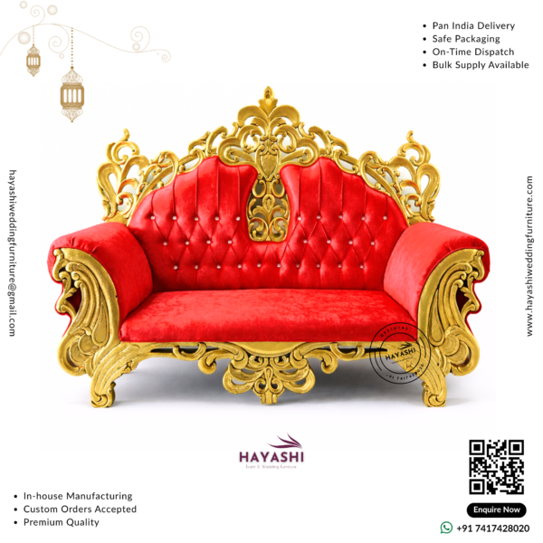 Royal Maharaja Wedding & Event Sofa