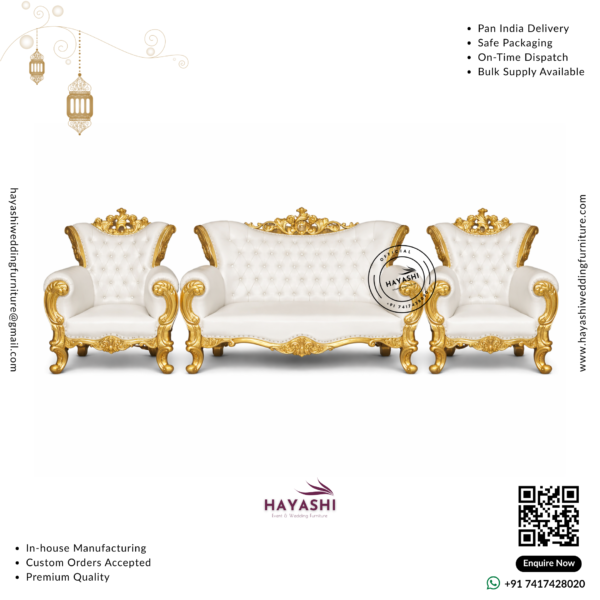 Maharaja Sofa Set For Wedding & Event
