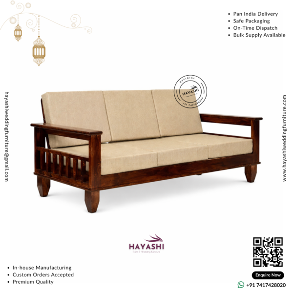 Wooden Sofa For Wedding & Event