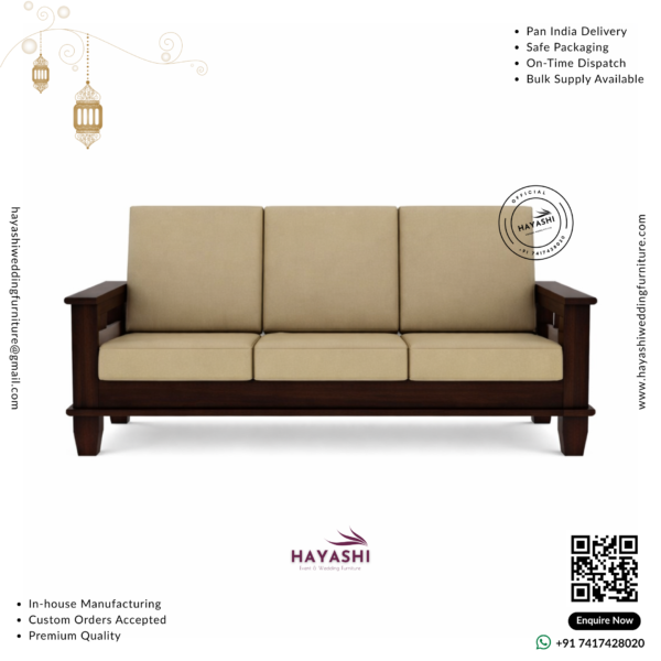 Wooden Sofa For Wedding & Event