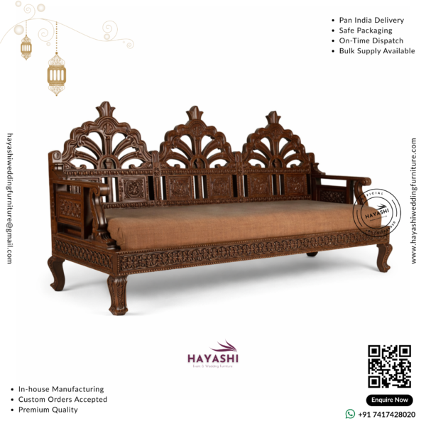 Wooden Sofa For Wedding & Event