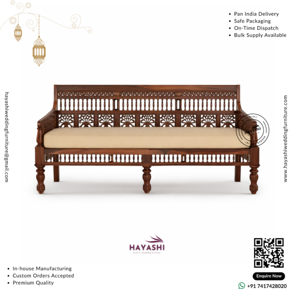 Wooden Sofa For Wedding & Event