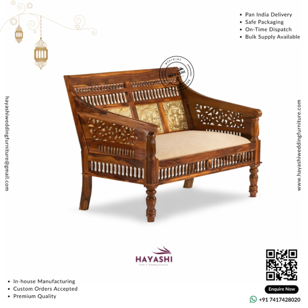 Wooden Sofa For Wedding & Event