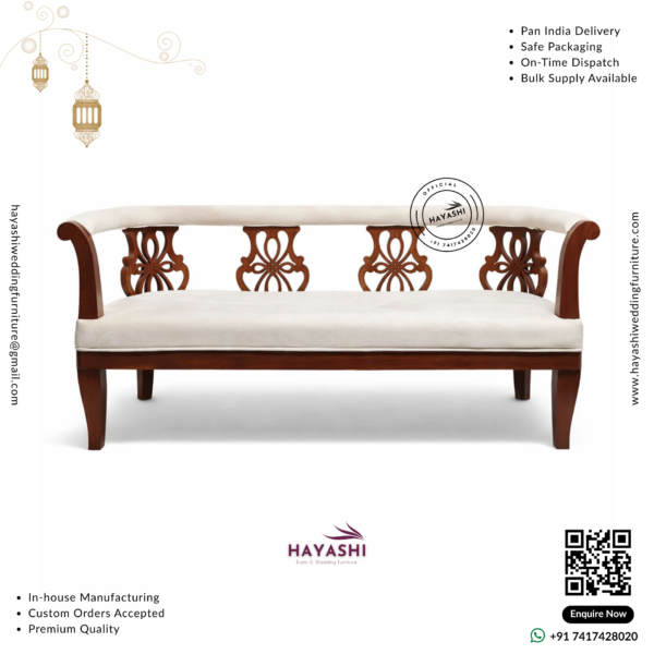 Wooden Sofa For Wedding & Event