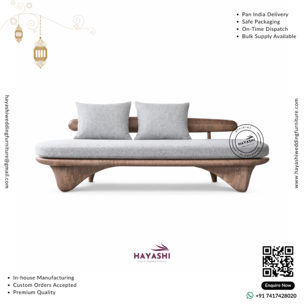 Wooden Sofa For Wedding & Event