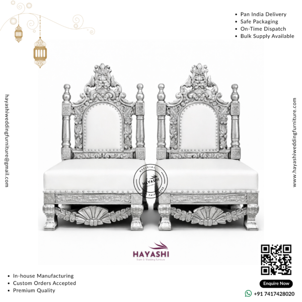 Mandap & Vidhi Chair Set For Wedding & Event