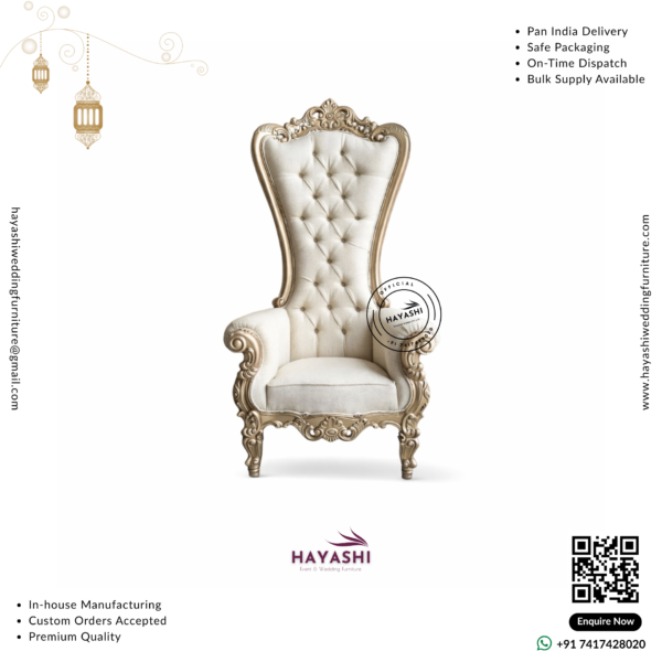 Royal Throne For Wedding & Event