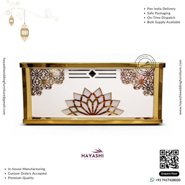 Steel Counter For Buffet & Bar Setups For Wedding & Event