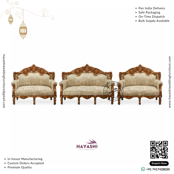 Maharaja Sofa Set For Wedding & Event