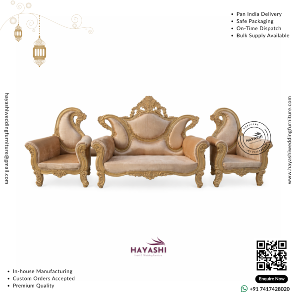 Maharaja Sofa Set For Wedding & Event