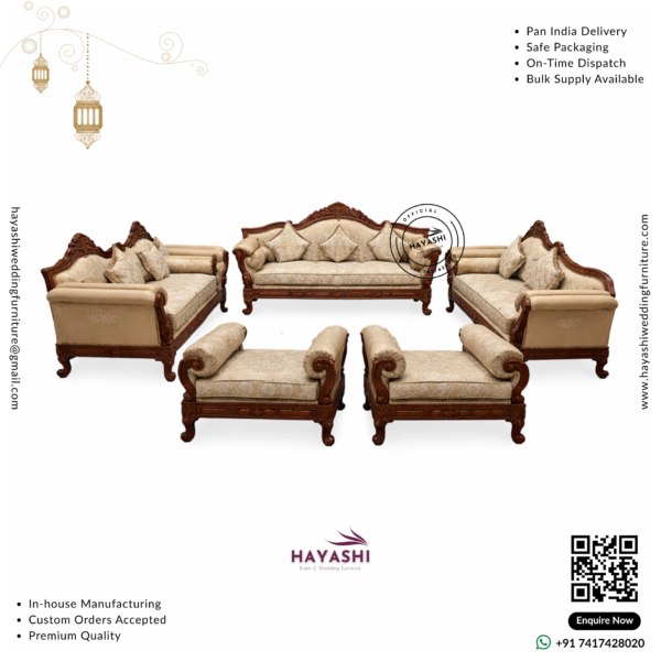 Maharaja Sofa Set For Wedding & Event